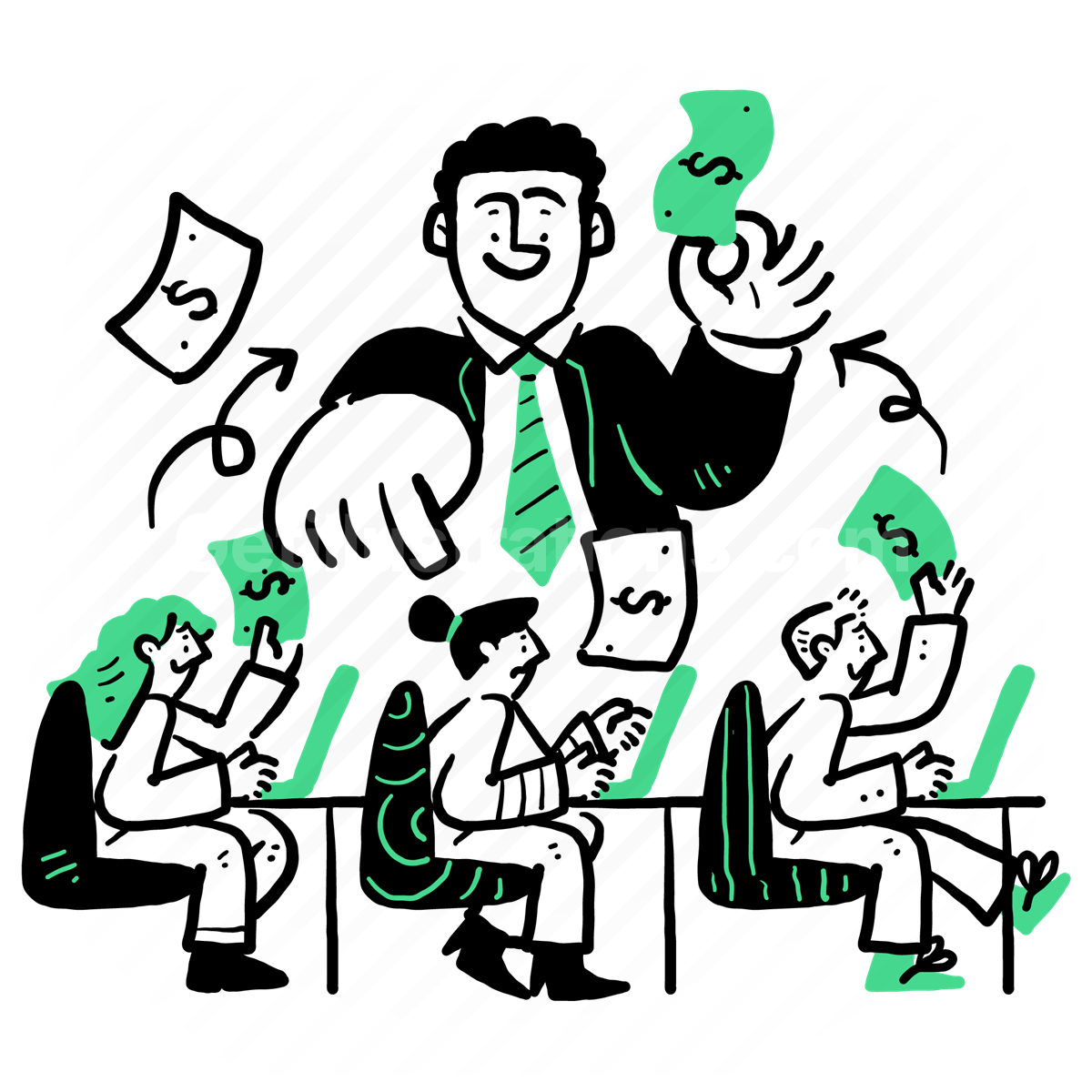 Business and Finance illustration